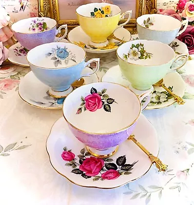 Buy Royal Standard Harlequin Tea Set For 6 • 45£