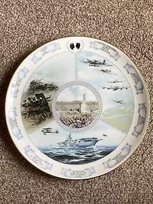 Buy COALPORT  40th ANNIVERSARY ALLIED NATIONS PLATE. End Of WW2  Limited Edition. • 7£