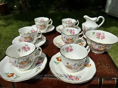 Buy Vintage Crescent & Sons (George Jones & Sons) Parte Of Coffee Set  14 Pieces • 35£