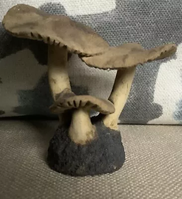 Buy Vintage Clive Brooker Pottery Toadstools Mushrooms With Incised Signature • 40£