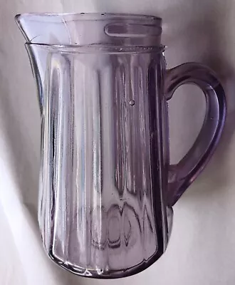 Buy Vtg Purple Glass 5  Pitcher  • 4.66£