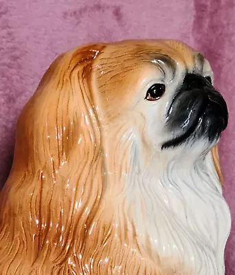 Buy Kingston Pottery Hull Large Seated Pekinese Dog From The Fireside Collection • 29.99£