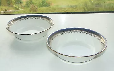 Buy Royal Albert Paragon China Sandringham Pattern 2 X Dessert Starter Bowls C1980s • 10£