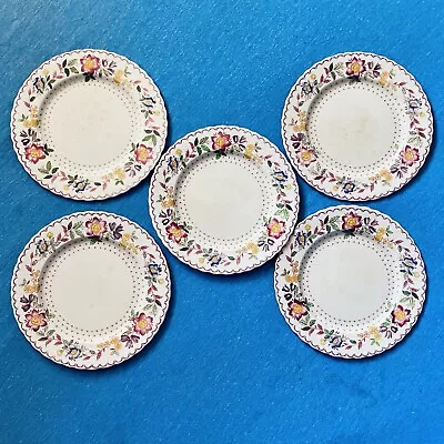 Buy Masons Arbor Ironstone China 6 Inch Plate Set Of 5 Vintage From England • 16.77£