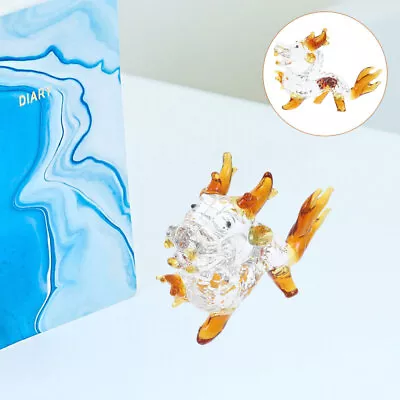 Buy  Desktop Animal Statue Sculpture Ornament Crystal Ornaments Glass Collection • 9.99£