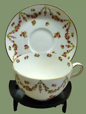 Buy Vintage, Bone China Cup & Saucer By George Jones  & Sons Crescent China • 7£