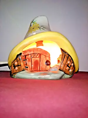 Buy Vintage Derek Fowler Night Light Nursery Lamp Pottery Ceramic Rabbit Home 1970s • 22£