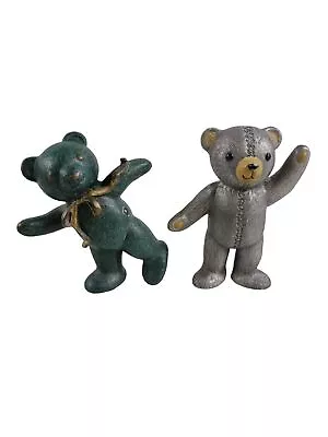 Buy 2 X Franklin Mint Teddy Bear Figurine Americana Collection Heavy Metal 3  • 9.90£