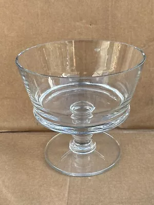 Buy New Crystal Glass Large Fruit Bowl  • 7.99£