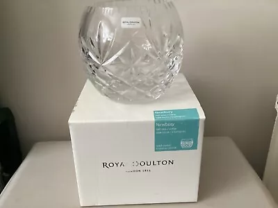 Buy Royal Doulton 'Newbury'Crystal Bowl Boxed • 20£