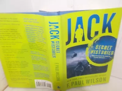 Buy JACK: SECRET HISTORIES (REPAIRMAN JACK) By F. Paul Wilson~ Fine HC/DJ ~ Free S&H • 8.18£