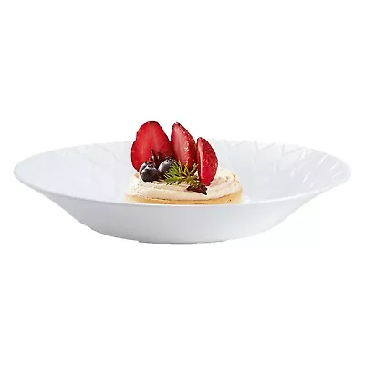 Buy Luminarc Amario 18pc Opal Glass Dinner Set Dinnerware Modern Summer Plates NEW • 16.49£