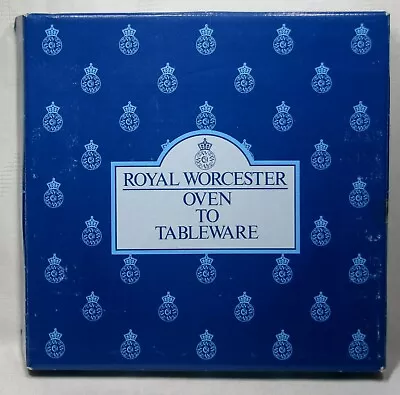 Buy Vintage Royal Worcester Oven To Tableware - Empty Box -10¾  X 10¾  X 1¾  • 2.99£