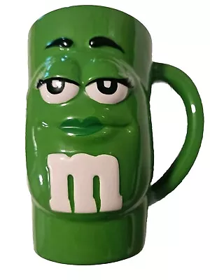 Buy NWT M&M's Green Lady Coffee Mug 3D Ceramic Galerie Large 16 Oz Cup 7  • 13.02£