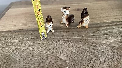 Buy Squirrel Family Bone China Miniature Japan Figurines Tiny Family  • 12.99£