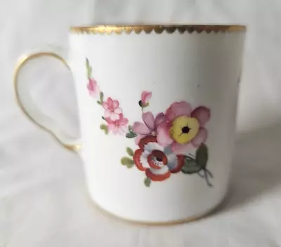 Buy Antique Sevres Hand Painted Porcelain Coffee Cup Circa 18th Century • 225£