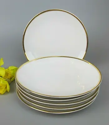 Buy Thomas Medallion Gold Plates: Side Tea Cake. Set Of 6. Thin Band. Medaillon. 7  • 29.99£