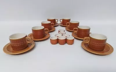 Buy Hornsea Saffron Teacups Saucers And Eggcups • 19.99£