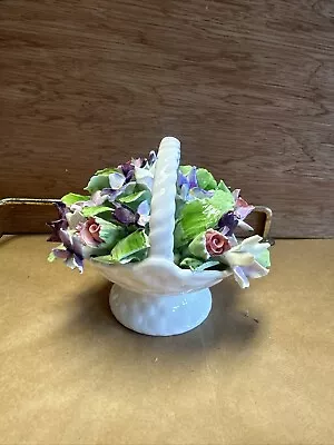 Buy Exquisite Royal Adderley Bone China 4x4x5 Floral  Bouquet Made In England-As Is • 7.45£