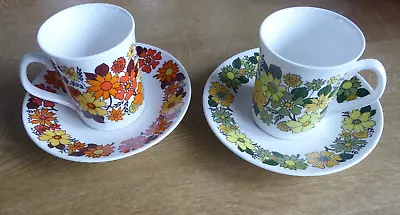 Buy Portobello Elizabethan 2 Coffee Cups And 2 Saucers • 7£