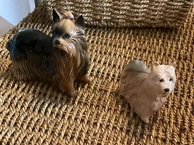 Buy Vintage Yorkshire Terrier Figures. 1 X Beswick / 1 X Coopercraft • 15£