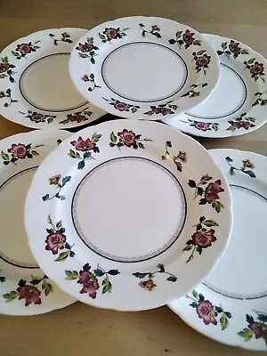 Buy Wedgwood Williamsburg Commemorative Ware Six Chinese Flowers 11  Dinner Plates • 42.50£