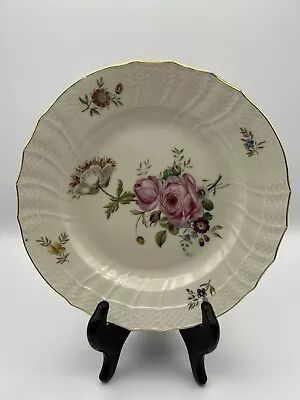Buy Vintage Royal Copenhagen 'Trelleborg' Shallow Bowl Or Plate With Floral Spray  • 11£