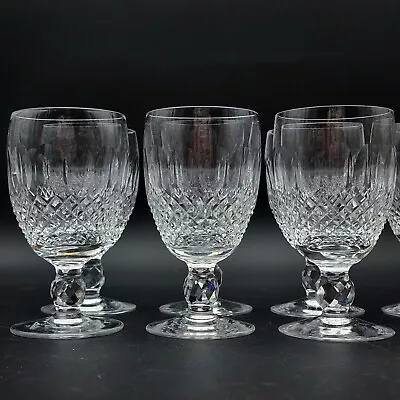 Buy Waterford Crystal COLLEEN Claret Wine Glasses Vintage Signed Made In Ireland • 26.08£