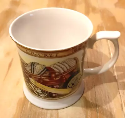 Buy Vintage Mug - CRICKET - Fine Bone China - QUEENS - Made In England 1980's • 11.01£