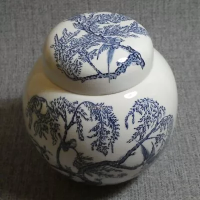 Buy Mason's China Tea Caddy Jar Ringtone England Climbing Vine Bird Pattern  Koro  • 19.95£