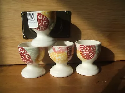 Buy 4 Emma Bridgewater Easter Pedestal Egg Cup Cups New First Spongeware Free Post • 19£