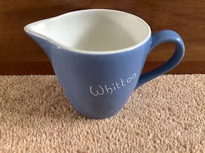 Buy Whitton Wording On Small Blue Souvenir Jug  - Old Foley James Kent Ltd • 5.50£