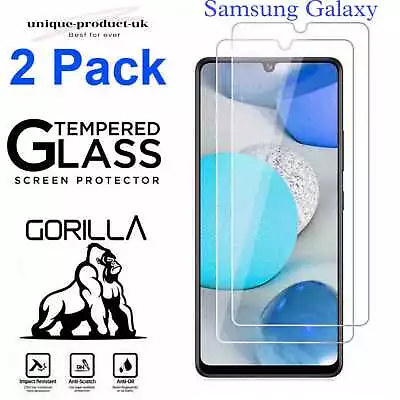 Buy 2X Tempered Glass Screen Protector For Samsung Galaxy A10 A20 A30 A50 A12 M10   • 2.99£