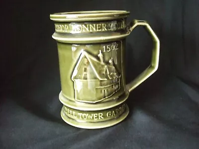 Buy Vintage Holkham Pottery  Mug Bishop Bonner's Cottage Bell Tower Garden Dereham • 4.99£
