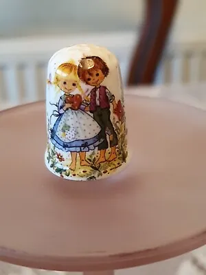 Buy Fenton China Company, Childhood Sweetheats Thimble, Collectable  • 3£