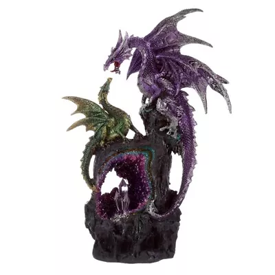 Buy Dark Legends Power Of The Crystal Dragon Figurine - Large 32cm Figure Ornament • 42.28£