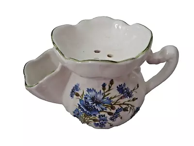 Buy James Kent Old Foley Blue Cornflower Staffordshire Porcelain Shaving Mug Scuttle • 19.99£