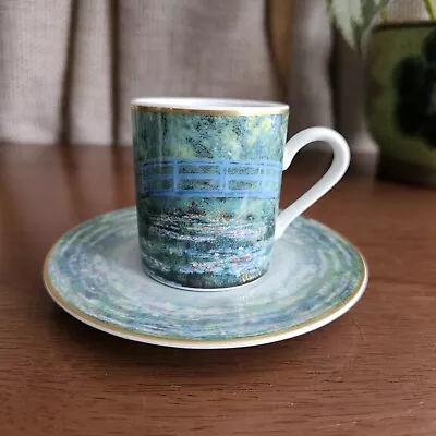 Buy Claude Monet Goebel Artis Orbis Demitasse Cup Saucer Les Bassin Aux Nympheas • 16.95£