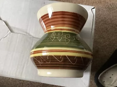 Buy Dragon Pottery RHAYADER Small Vase - 9.5cm High - Welsh Pottery Wales • 5.50£