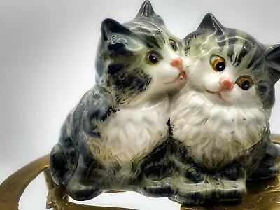 Buy Vintage Porcelain Beswick Model Of 2 Cats 1316 Figurine Ornament • 83£