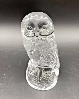 Buy Glass Owl Ornament Figurine • 6.75£