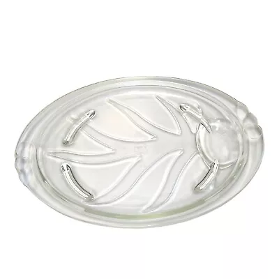 Buy Pyrex Meat Roaster Oval Footed Tree Design W/Drip Well Corning Glass Clear • 9.31£