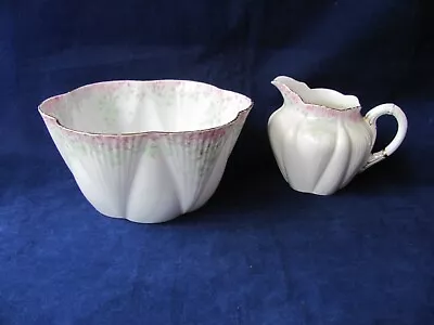 Buy Antique Wileman Foley Early Shelley  Dainty Shape Bowl & Jug Pattern 9056  C1895 • 9.99£