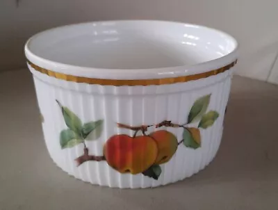 Buy Royal Worcester Evesham Soufle Dish Oven To Table Ware Souffle Shape 46 Size 3 • 3.99£