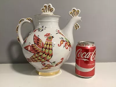 Buy Vintage Large USSR Porcelain Rooster Teapot • 45£
