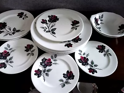 Buy Royal Albert Bone China Masquerade Dinner Ware Plates Bowls • 29£