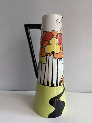 Buy Lorna Bailey Conical Tall Thin Jug Woodlands Old Ellgreave Pottery • 70£