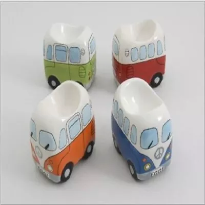 Buy Campervan Style Gifts, Novelty Design, Egg Cup, Bowl, Mug, Salt & Pepper Set, • 3.99£