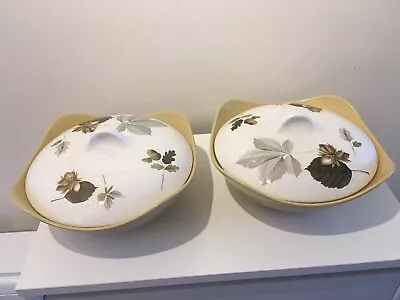 Buy 2 Midwinter Serving Dishes With Lids Vintage  • 12£