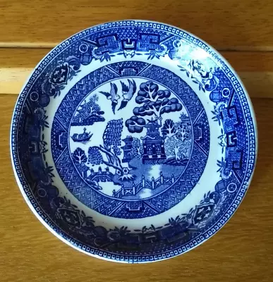 Buy Blue Willow W.R. Midwinter Ltd England Small Dish/Plate 10cm • 7.75£